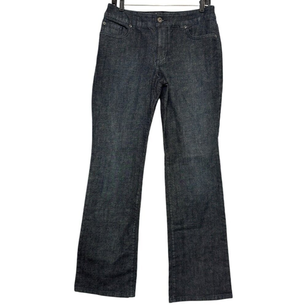 Chico’s Platinum Ultimate Fit Bootcut Jean Mid Rise Denim Y2K Western 0.5 /SM